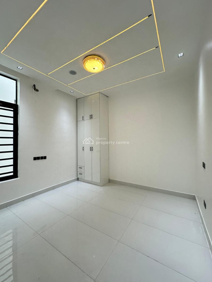 Contemporary Spacious 5 Beds Fully Detached Duplex with Bq and Pool, Located at Chevron Estate, Lekki, Lagos, Detached Duplex for Sale