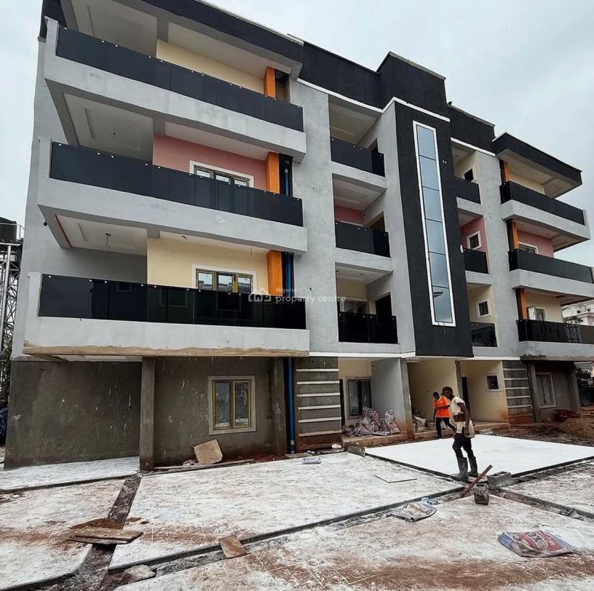 Luxury 3 Bedroom Flat, Wuye, Abuja, Block of Flats for Sale