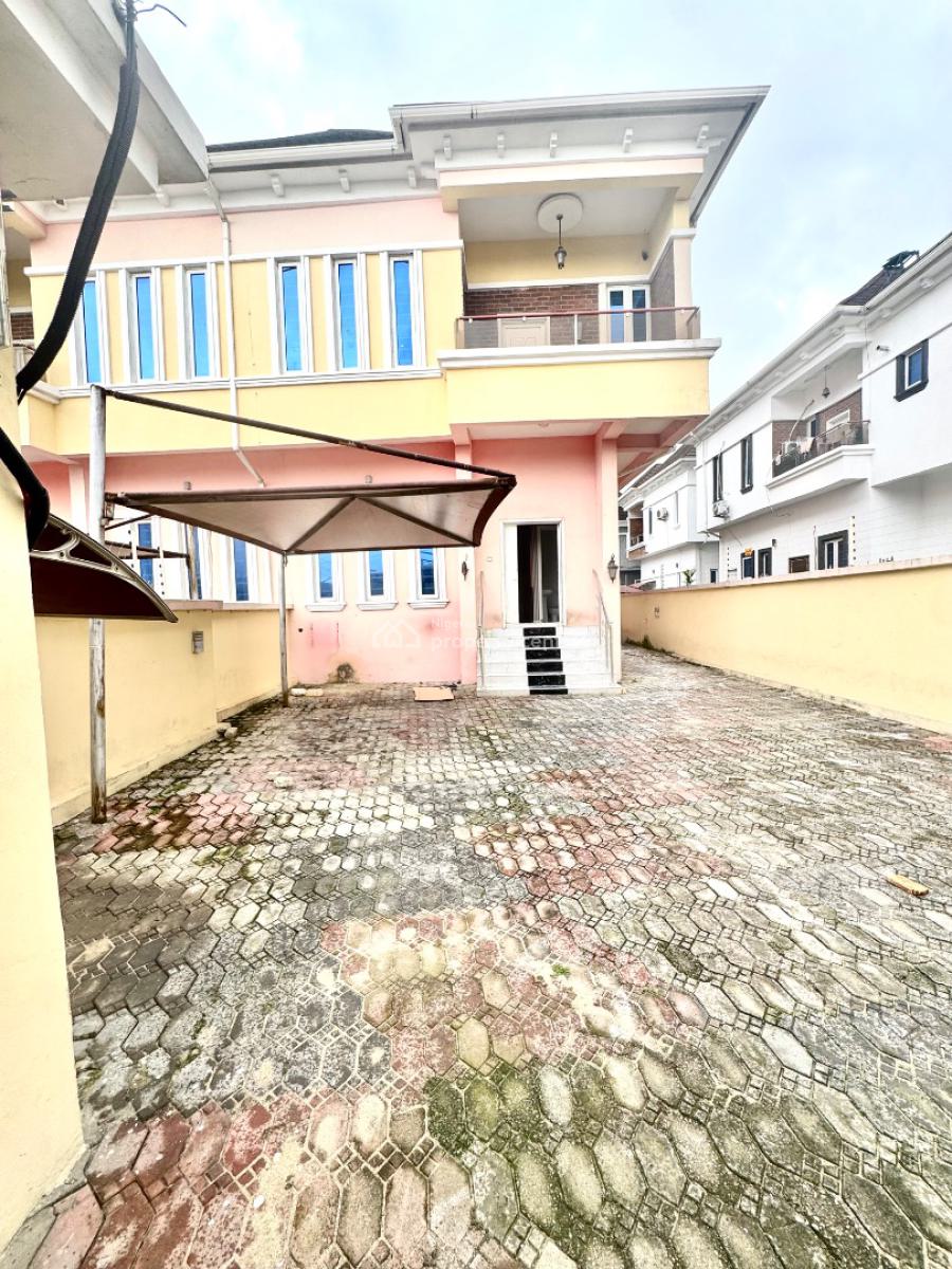 Most Spacious 4 Bedroom Semi Detached  with a Bq, Thomas Estate, Ajah, Lagos, Semi-detached Duplex for Rent