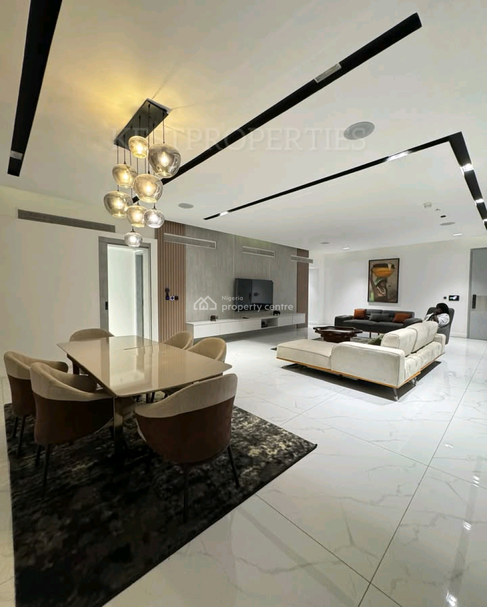 Stunning & Spacious 4-bedroom Apartment with 2 Room Bq, Swimming Pool, Ikoyi, Lagos, House for Sale