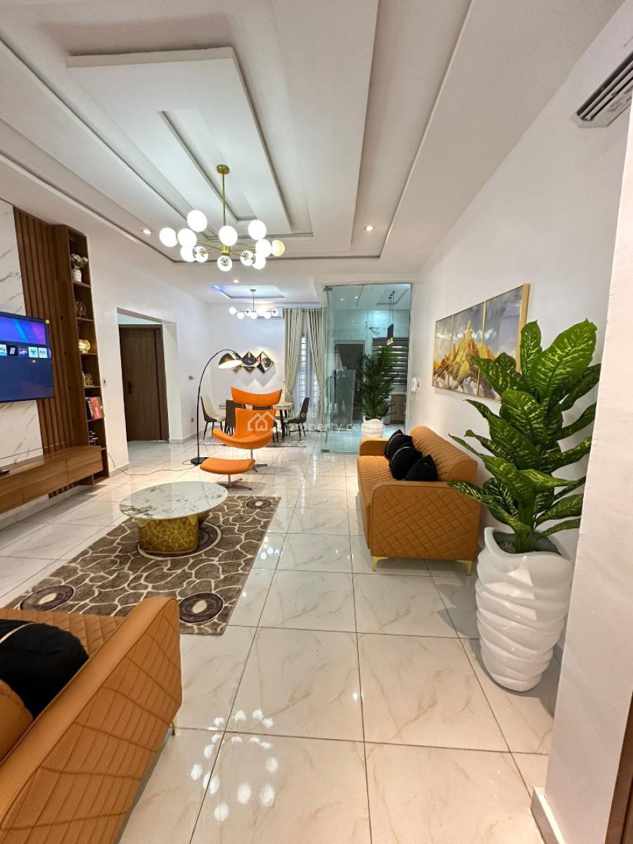 Furnished 2 Bedroom Apartment, Chevron, Lekki, Lagos, Flat / Apartment for Rent