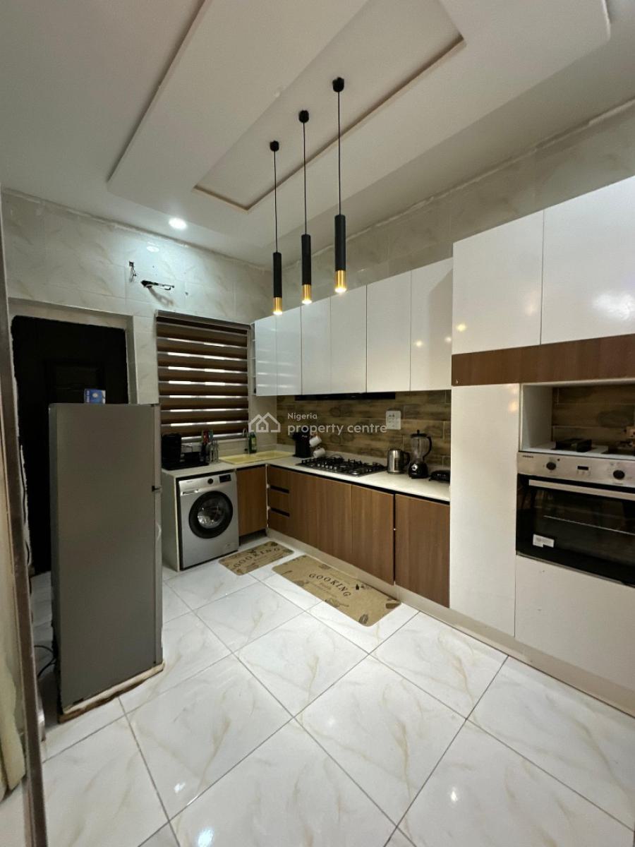 Furnished 2 Bedroom Apartment, Chevron, Lekki, Lagos, Flat / Apartment for Rent