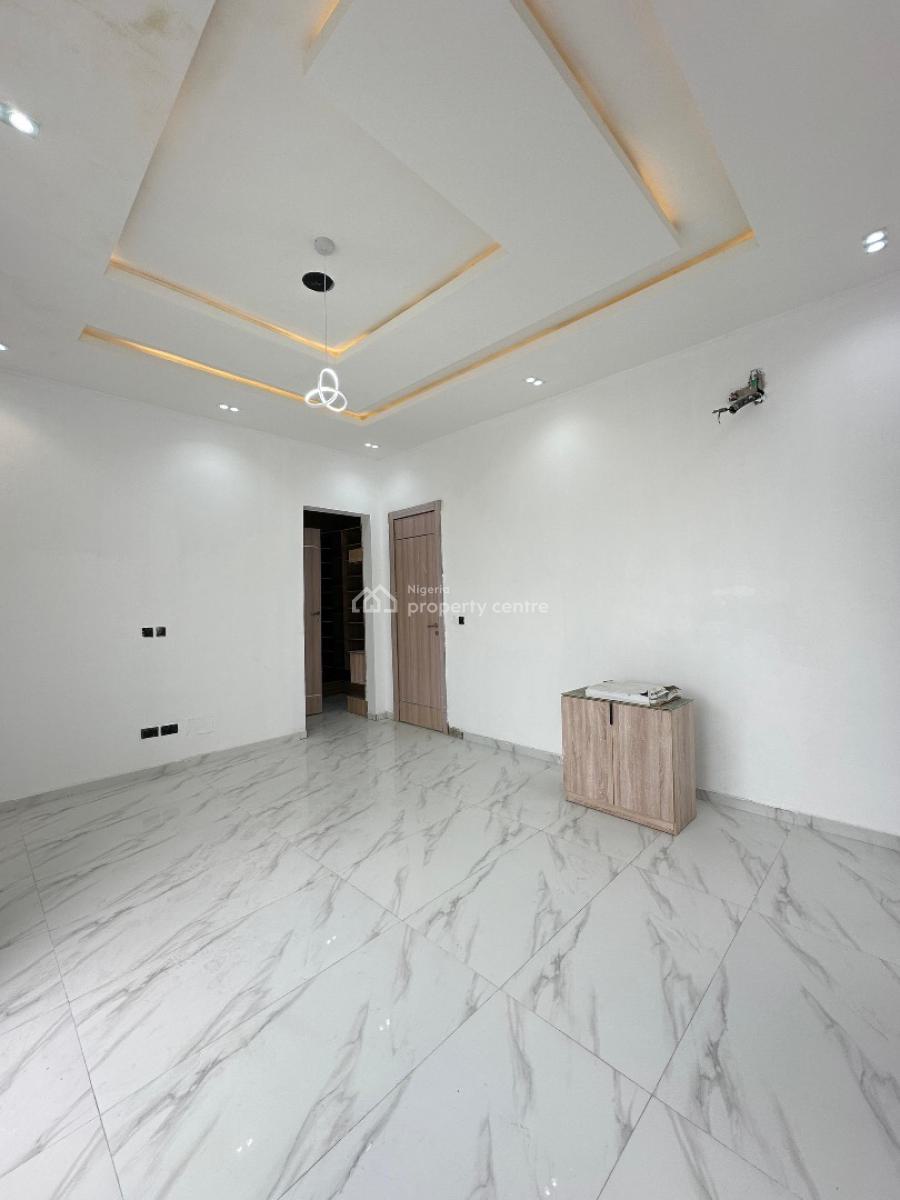 Contemporary Spacious 4 Bedroom Detached Duplex with Bq & Pool, Chevron, Lekki, Lagos, Detached Duplex for Sale