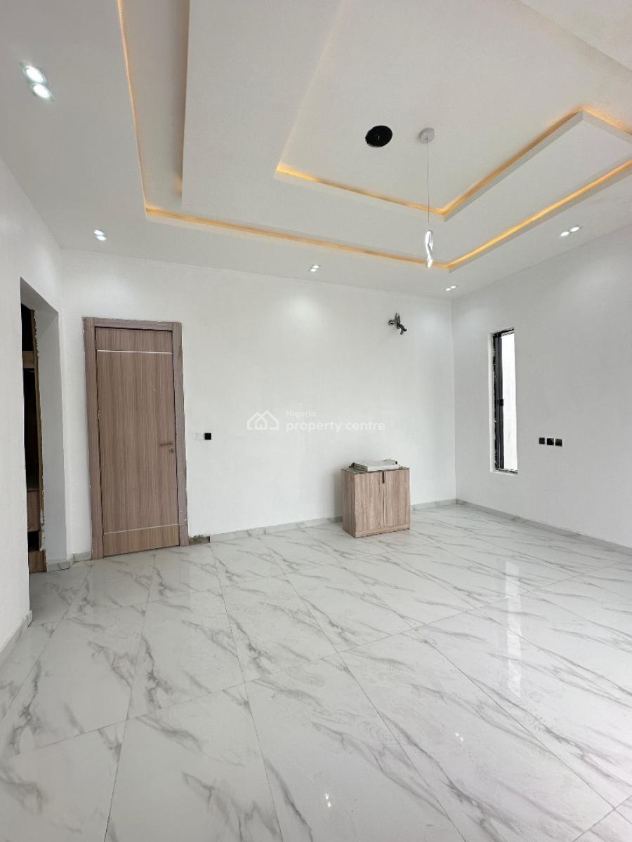 Contemporary Spacious 4 Bedroom Detached Duplex with Bq & Pool, Chevron, Lekki, Lagos, Detached Duplex for Sale