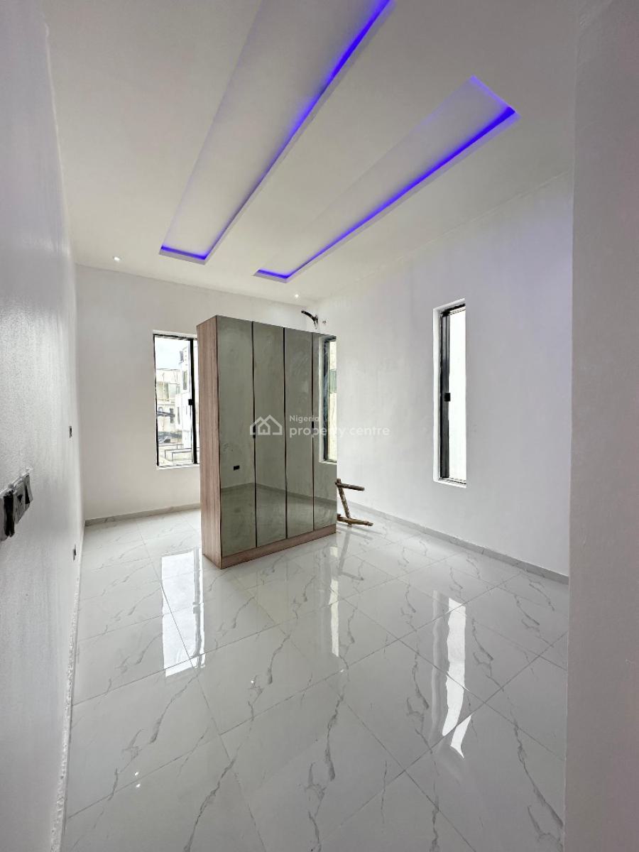 Contemporary Spacious 4 Bedroom Detached Duplex with Bq & Pool, Chevron, Lekki, Lagos, Detached Duplex for Sale