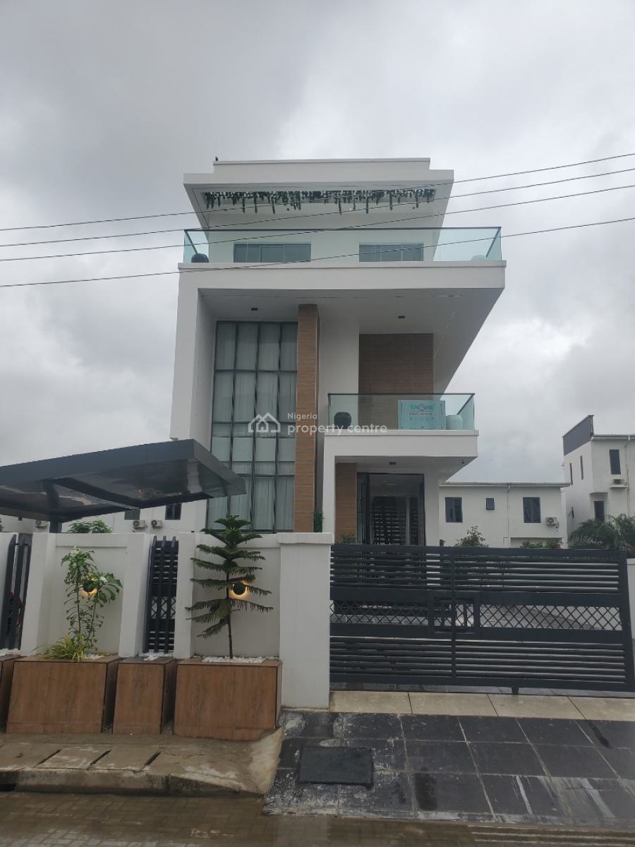 Gigantic 5 Bedroom Detached Duplex with Gym, Pool, Cinema, Osapa, Lekki, Lagos, Detached Duplex for Sale