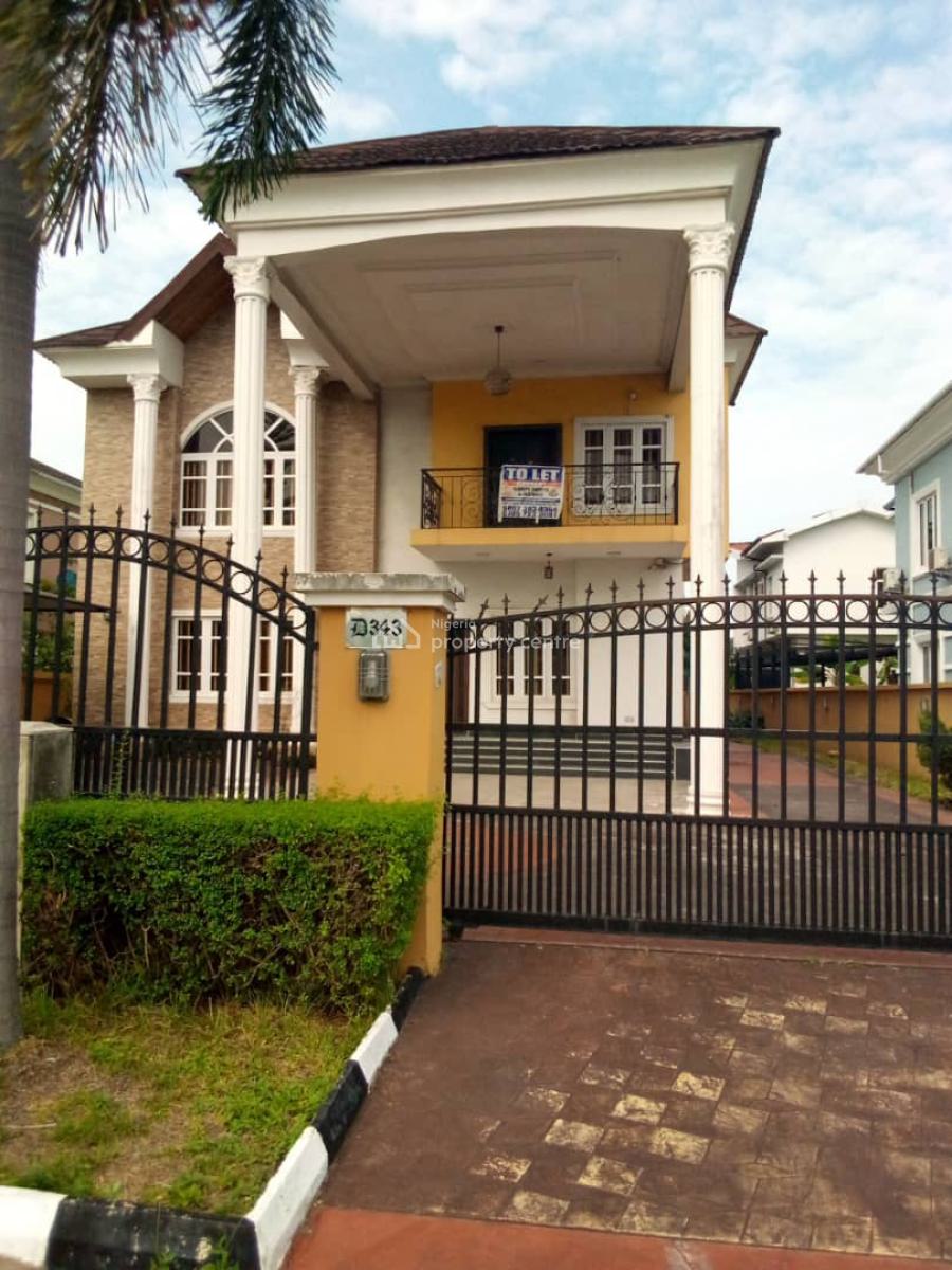 Luxury Spacious 5 Bedroom Fully Detached Duplex, Royal Garden Estate,  Facing The Express, Ajiwe, Ajah, Lagos, Detached Duplex for Rent
