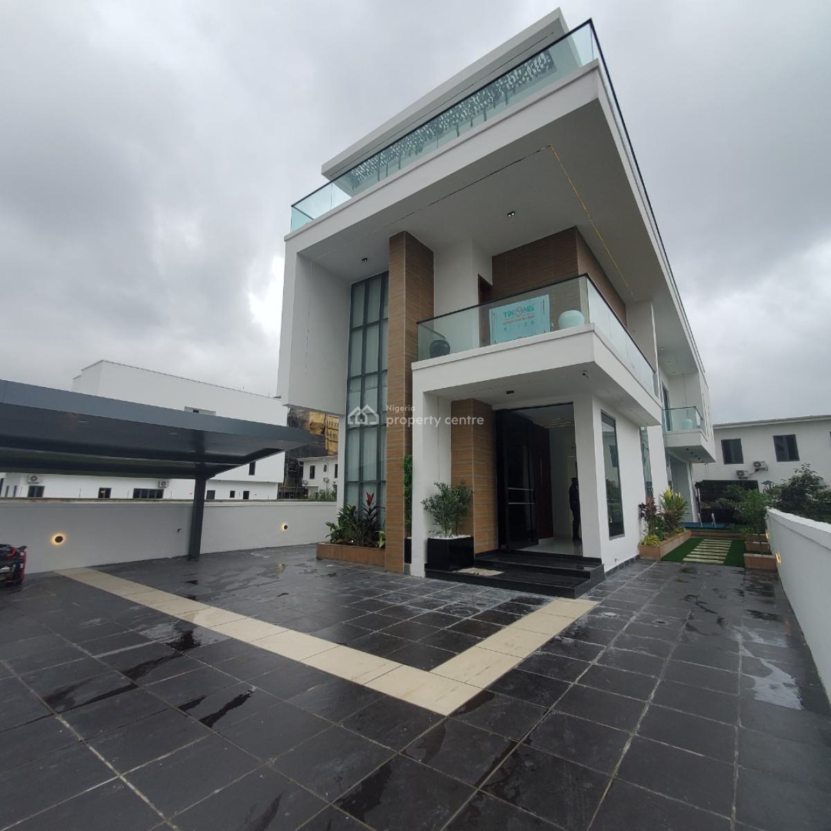 Exquisite 5bedroom Duplex with a Pool and Bq, Osapa, Lekki, Lagos, House for Sale