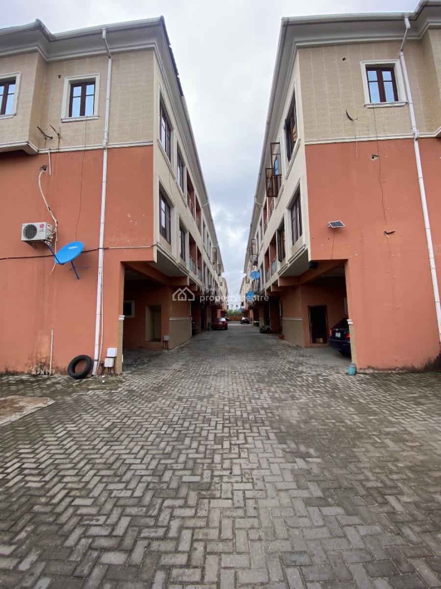 4 Bedroom Terrace Duplex with Bq, Ikate, Lekki, Lagos, Terraced Duplex for Rent