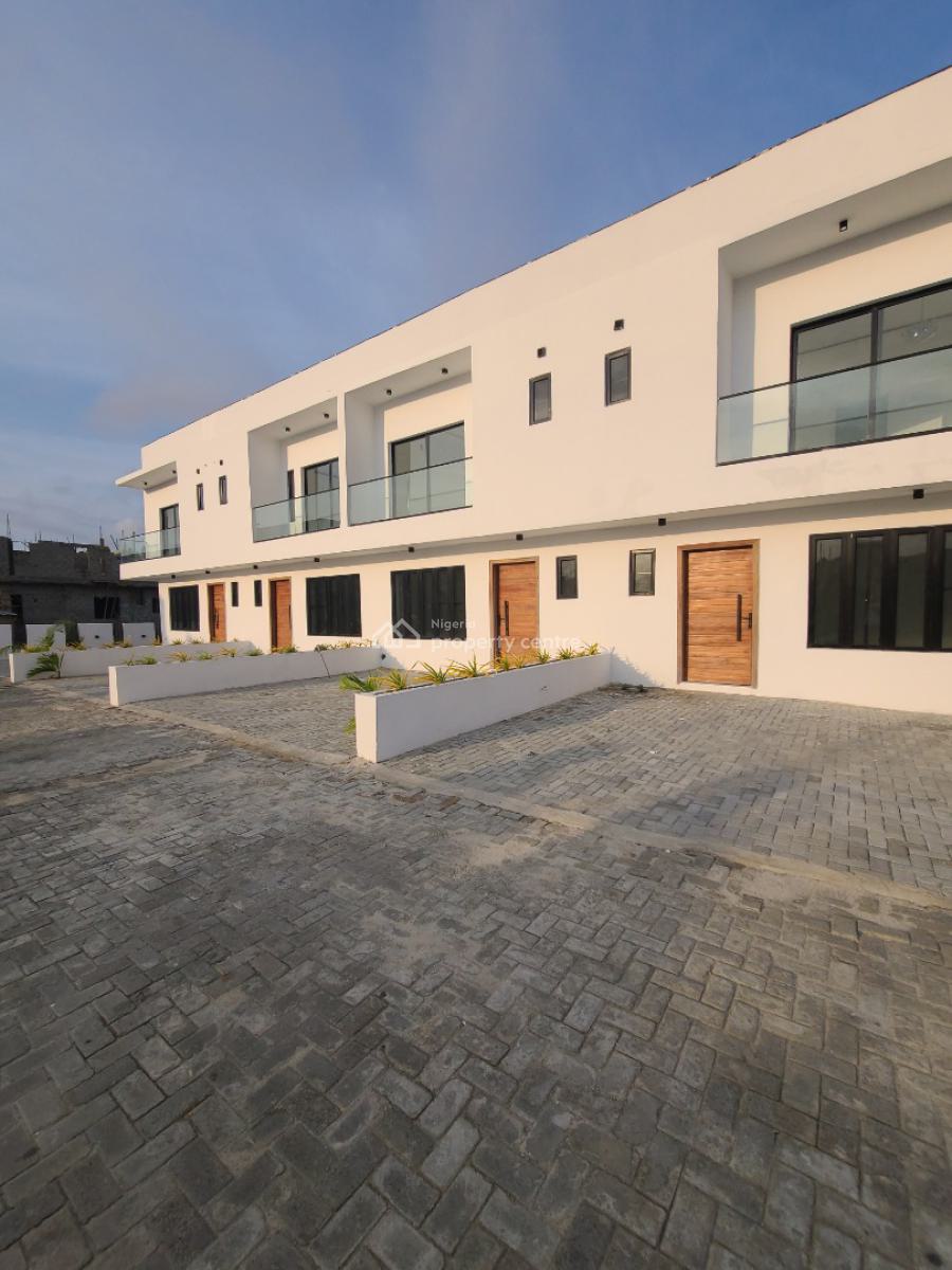 Luxury Beautiful 3 Bedroom Terrace Duplex with Bq, Abraham Adesanya Urban Prime Estate, Ajiwe, Ajah, Lagos, Terraced Duplex for Sale