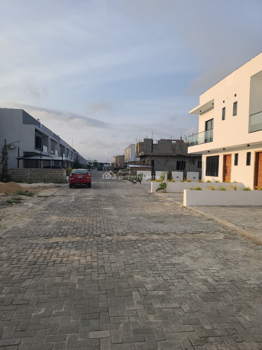 Luxury Beautiful 3 Bedroom Terrace Duplex with Bq, Abraham Adesanya Urban Prime Estate, Ajiwe, Ajah, Lagos, Terraced Duplex for Sale