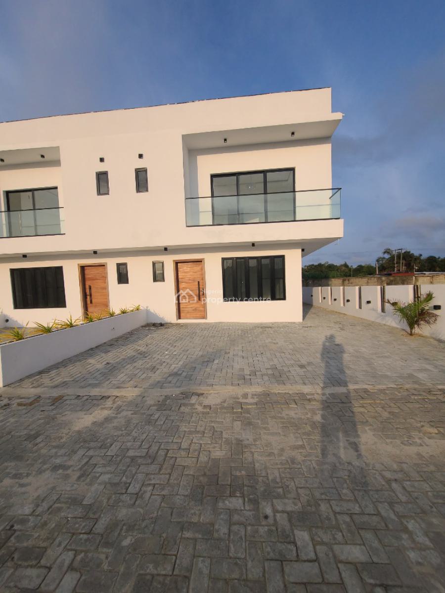 Luxury Beautiful 3 Bedroom Terrace Duplex with Bq, Abraham Adesanya Urban Prime Estate, Ajiwe, Ajah, Lagos, Terraced Duplex for Sale