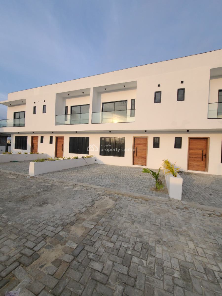 Luxury Beautiful 3 Bedroom Terrace Duplex with Bq, Abraham Adesanya Urban Prime Estate, Ajiwe, Ajah, Lagos, Terraced Duplex for Sale