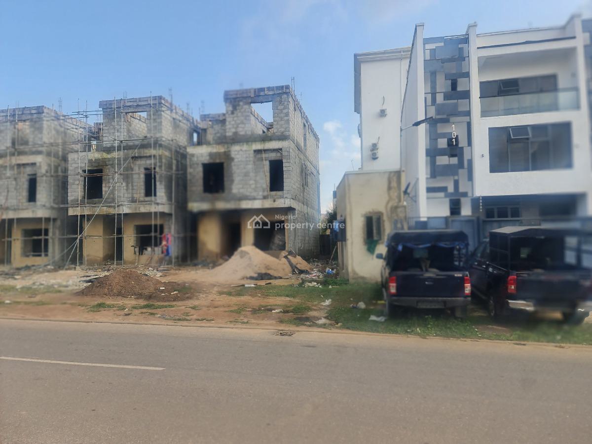 Luxurious 4-bedroom Fully Furnished Terrace Duplex with Bq, Close to Nnpc and Coza, Guzape District, Abuja, Terraced Duplex for Sale