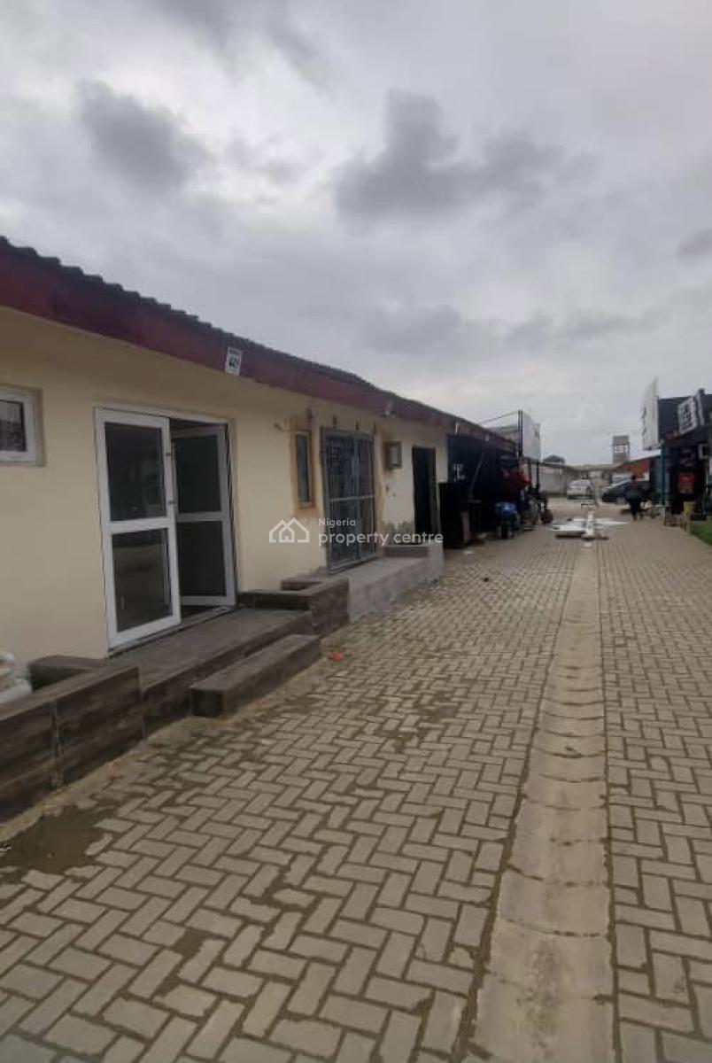 Double Shop Suitable for Office Space and Retail Space Or Storage, Hfp Complex Abraham Adesanya, Ajah, Lagos, Shop for Rent