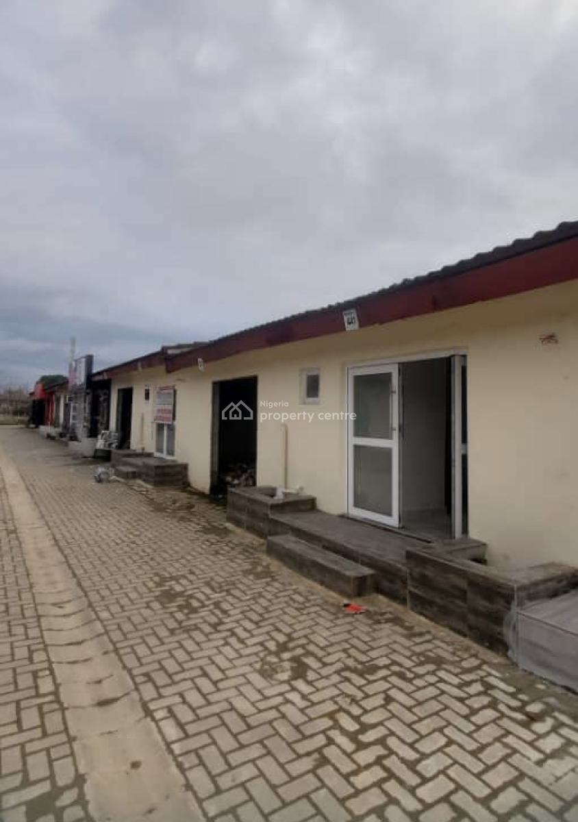 Double Shop Suitable for Office Space and Retail Space Or Storage, Hfp Complex Abraham Adesanya, Ajah, Lagos, Shop for Rent
