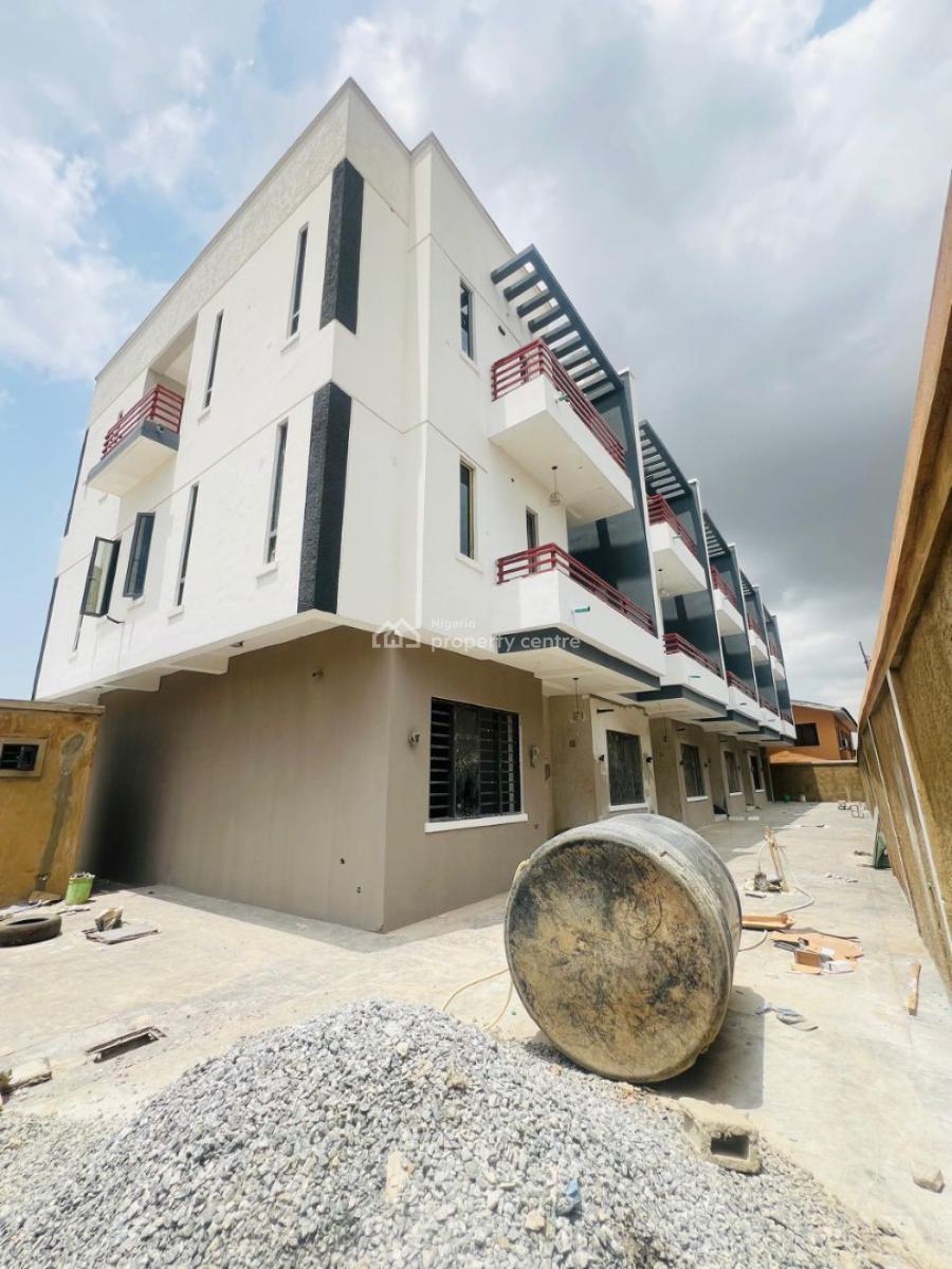 Amazing 4 Bedroom Terraced Detached in a Secured Environment, Omole Phase 2, Ikeja, Lagos, Terraced Duplex for Sale