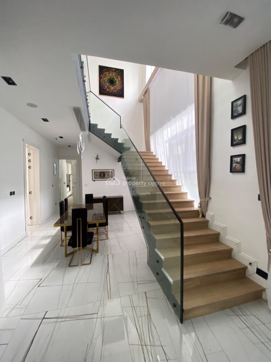 Lovely 5 Bed Duplex Furnished with Fitted Kitchen, Osapa London, Osapa, Lekki, Lagos, Detached Duplex for Sale