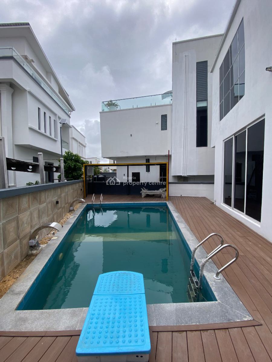 Lovely 5 Bed Duplex Furnished with Fitted Kitchen, Osapa London, Osapa, Lekki, Lagos, Detached Duplex for Sale