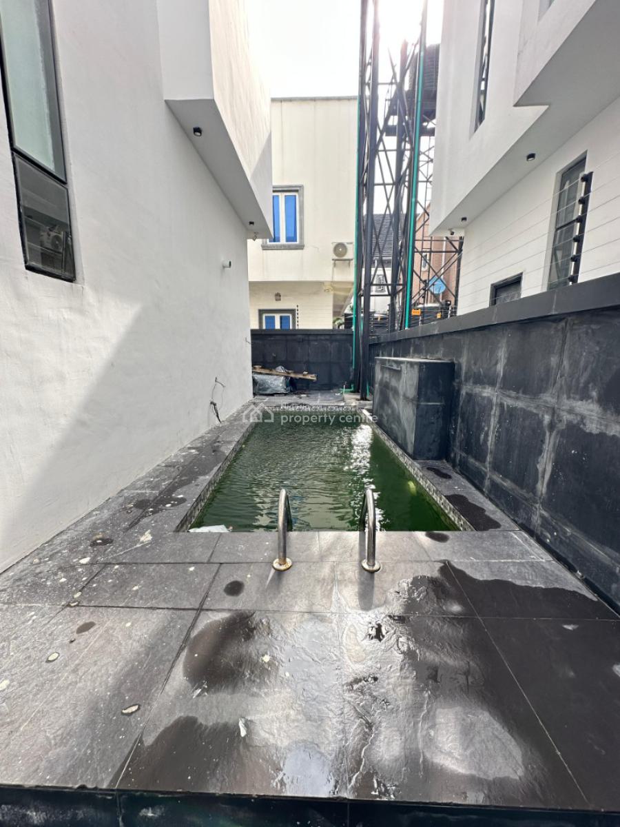 Aesthetic 5 Bedroom Fully Detached Duplex with Bq, Cinema, Rooftop & Pool, Osapa, Lekki, Lagos, Detached Duplex for Sale