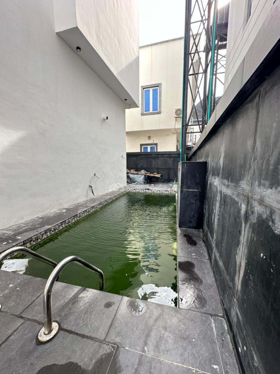 Aesthetic 5 Bedroom Fully Detached Duplex with Bq, Cinema, Rooftop & Pool, Osapa, Lekki, Lagos, Detached Duplex for Sale