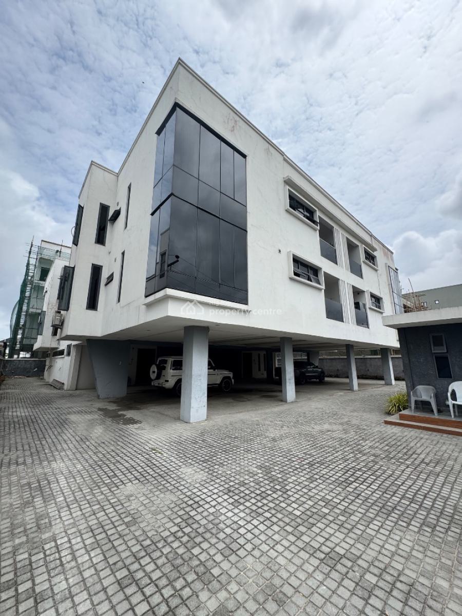 Fully Furnished 3 Bedroom Flat with Bq, Lekki Phase 1, Lekki, Lagos, Flat / Apartment for Rent
