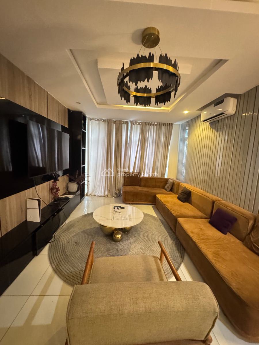 Fully Furnished 3 Bedroom Flat with Bq, Lekki Phase 1, Lekki, Lagos, Flat / Apartment for Rent