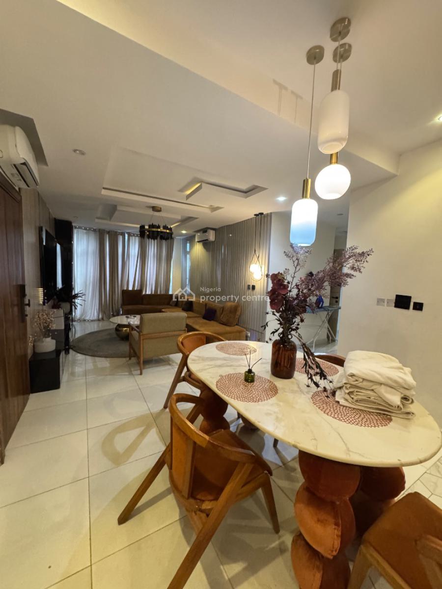 Fully Furnished 3 Bedroom Flat with Bq, Lekki Phase 1, Lekki, Lagos, Flat / Apartment for Rent