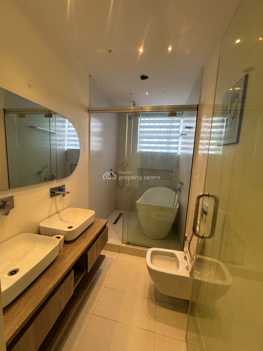 Fully Furnished 3 Bedroom Flat with Bq, Lekki Phase 1, Lekki, Lagos, Flat / Apartment for Rent