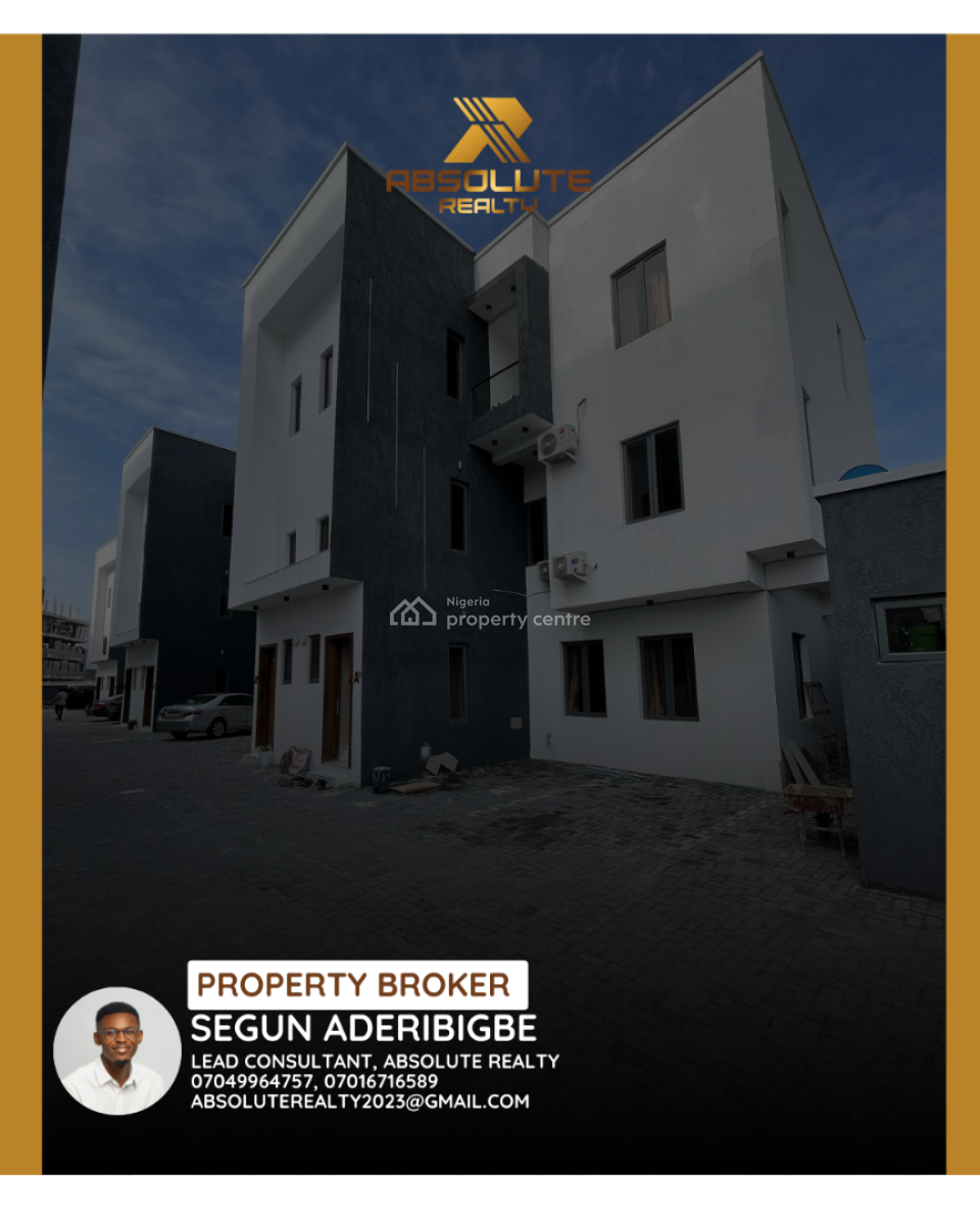 Distress 4 Bedroom Terrace Duplex, Lekki Phase 1, Lekki, Lagos, House for Sale