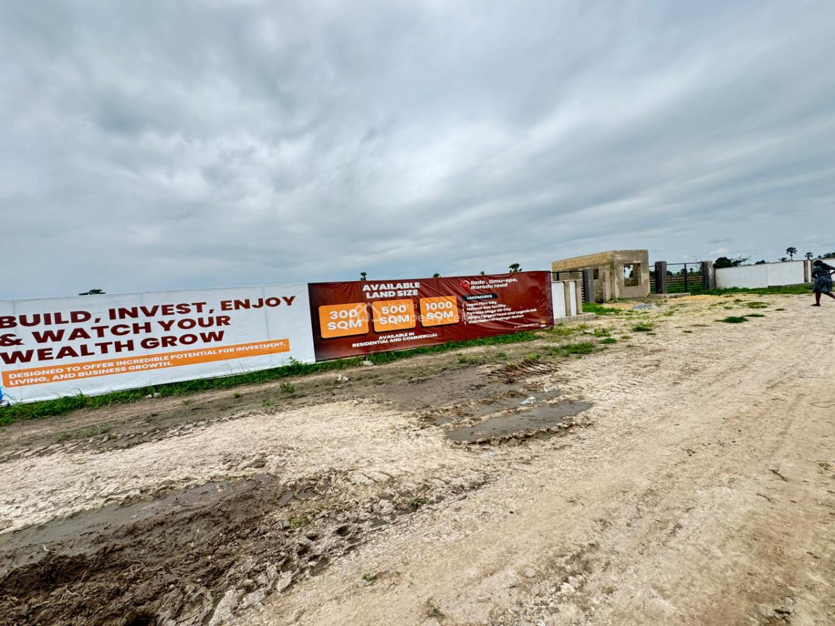Commercial Land at Ilado, Off Omu Epe, Ikorodu-ijebu Road, Ilado, Off Omu Epe, Ikorodu-ijebu Road, Odogbolu, Ogun, Commercial Land for Sale