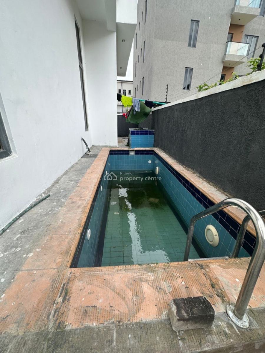6 Bedroom Terrace Duplex with Bq, Ikate, Lekki, Lagos, Terraced Duplex for Sale