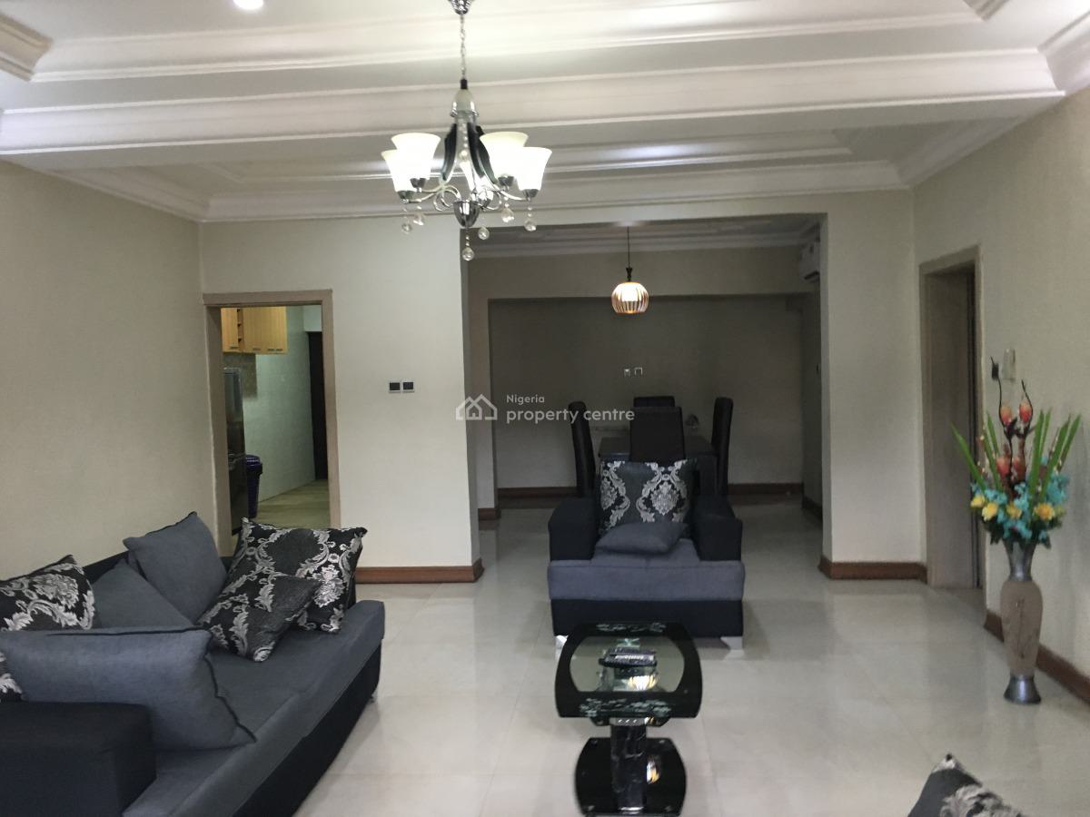 Serviced Fully Furnished 3 Bedrooms Flat with a Room Bq, Off Isaac John Street, Ikeja Gra, Ikeja, Lagos, Flat / Apartment for Rent