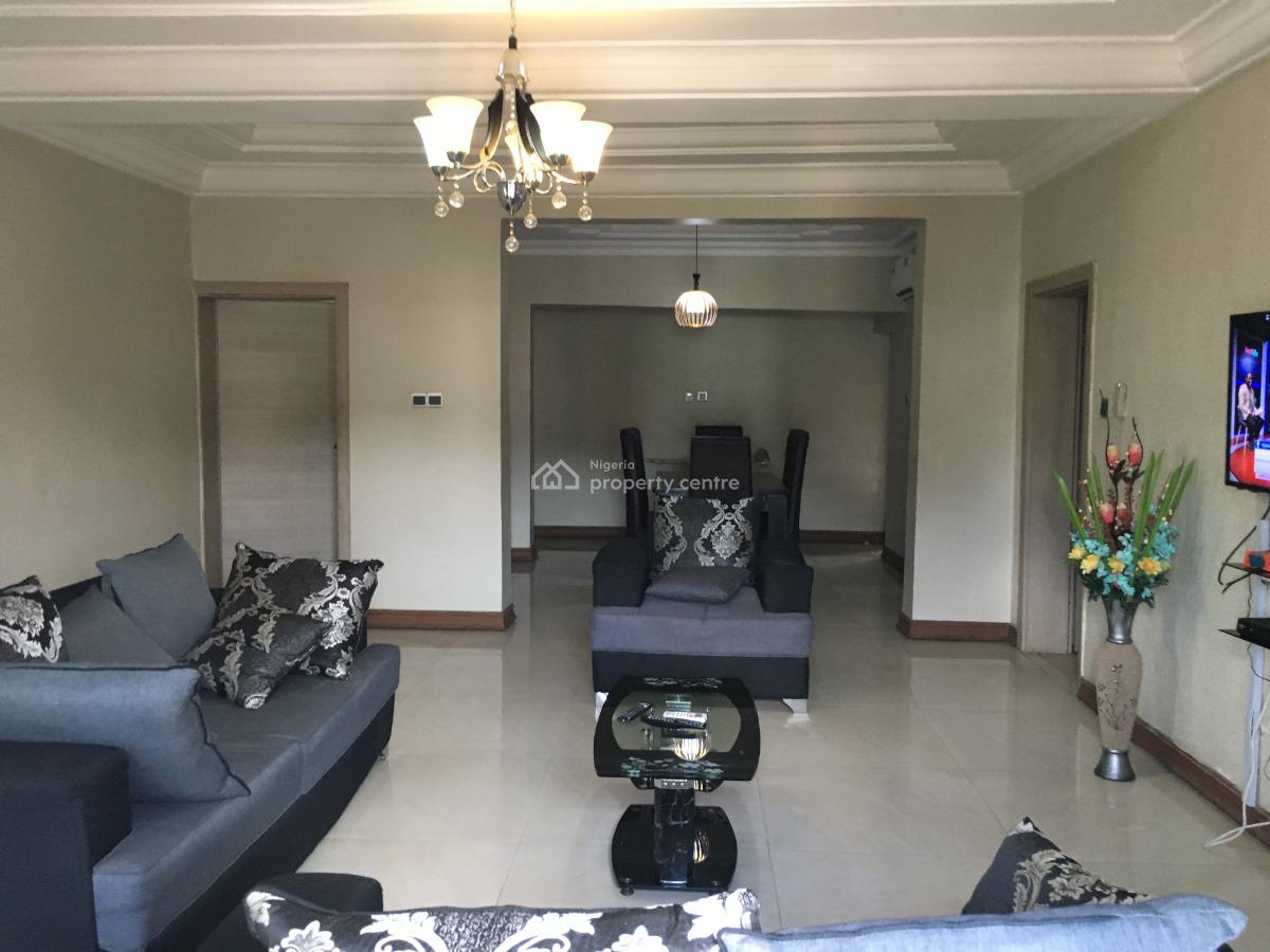 Serviced Fully Furnished 3 Bedrooms Flat with a Room Bq, Off Isaac John Street, Ikeja Gra, Ikeja, Lagos, Flat / Apartment for Rent
