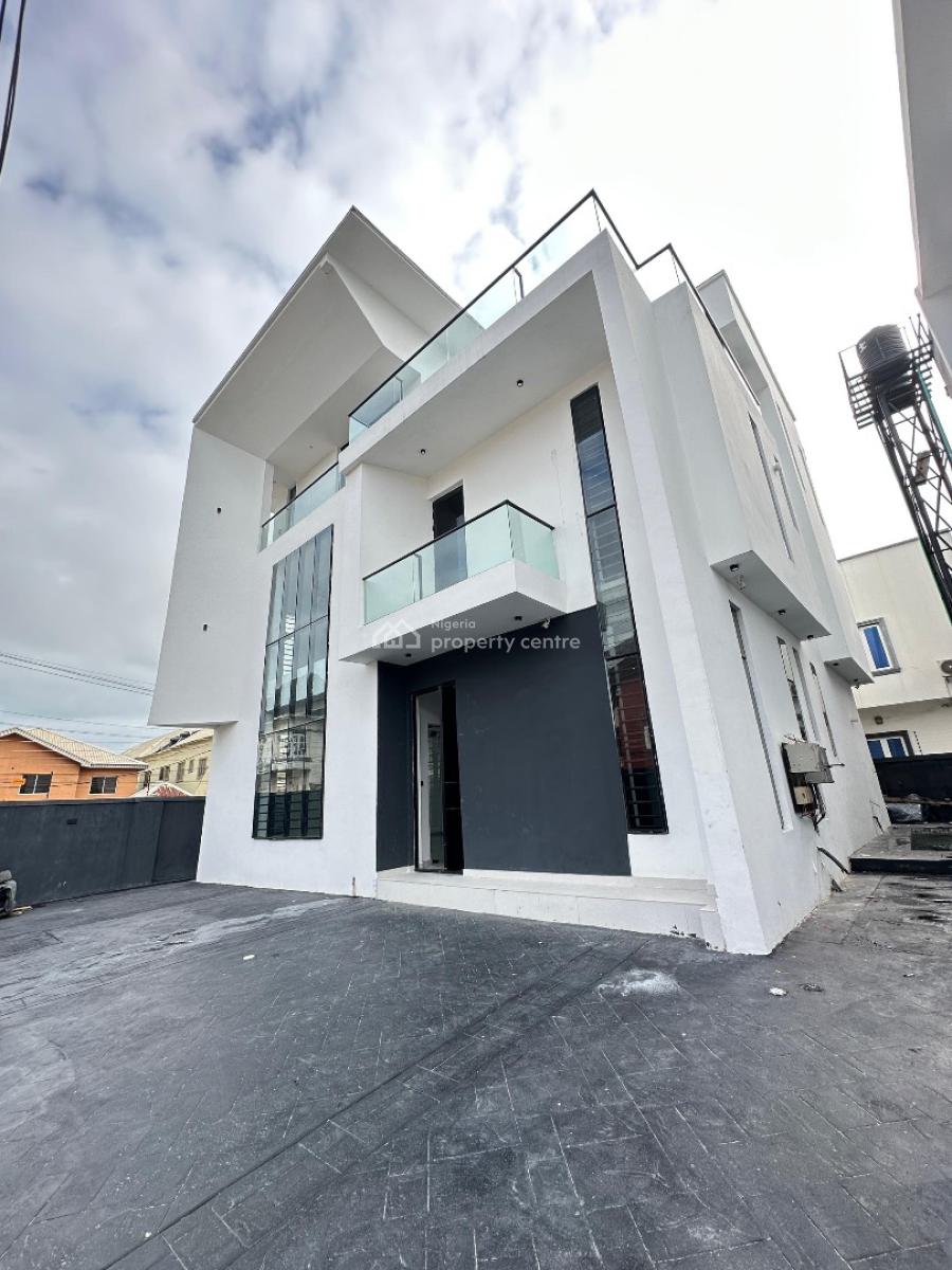 Luxury 5 Bedroom Fully Detached Duplex with Bq, Cinema, Pool, Osapa London, Lekki, Lagos, Detached Duplex for Sale