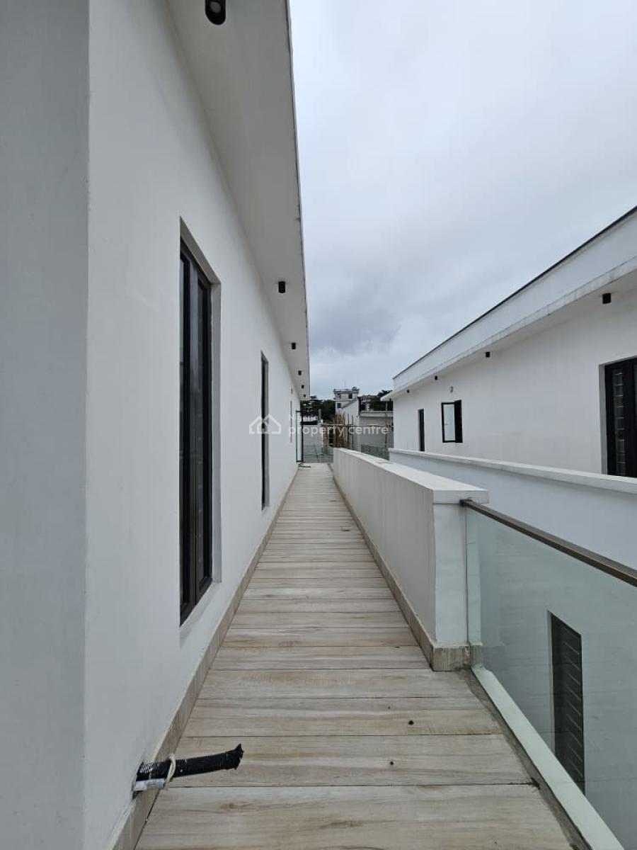 Spacious 5 Bedroom Fully Detached Duplex with Bq, Rooftop and Pool, Chevron, Lekki, Lagos, Detached Duplex for Sale