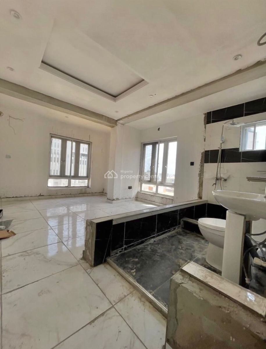 Newly Built Serviced 1 Bedroom Apartment (penthouse), Lekki Phase 1, Lekki, Lagos, Mini Flat (room and Parlour) for Rent