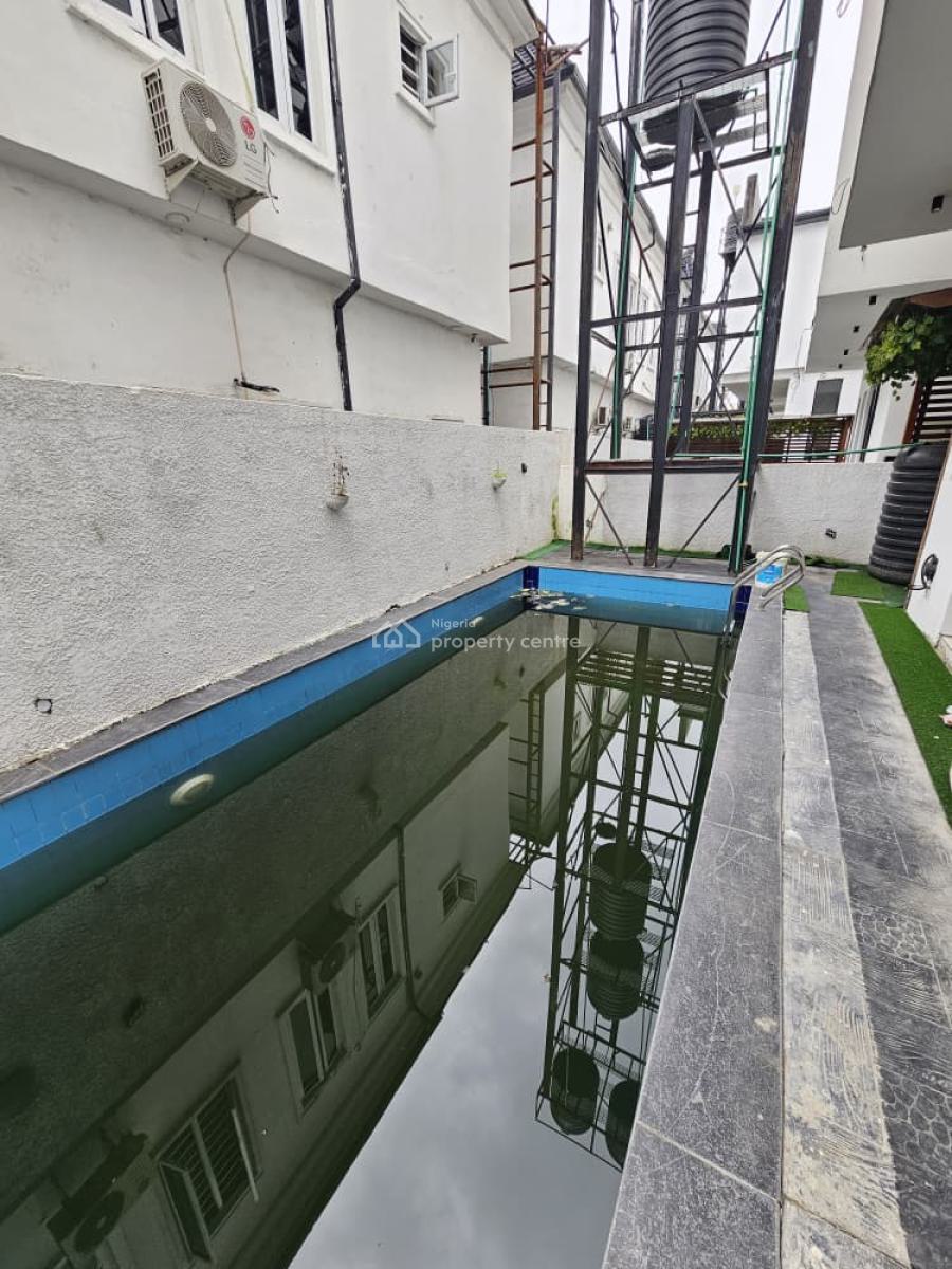 Lovely 5 Bedroom Fully Detached Duplex with Bq, Cinema and Pool, Chevron, Lekki, Lagos, Detached Duplex for Sale