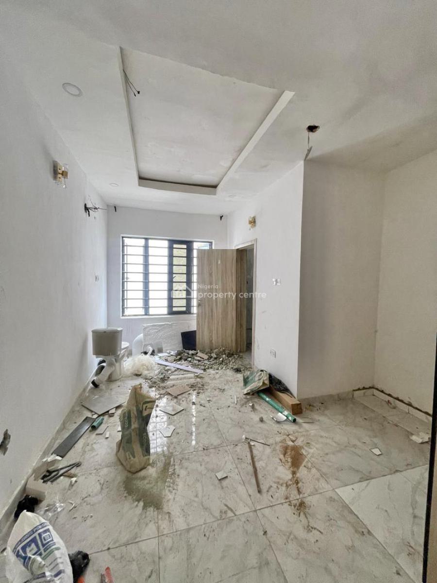 Well Built Luxury Serviced 3 Bedroom Terrace Duplex with Bq, Ologolo, Lekki, Lagos, Terraced Duplex for Rent