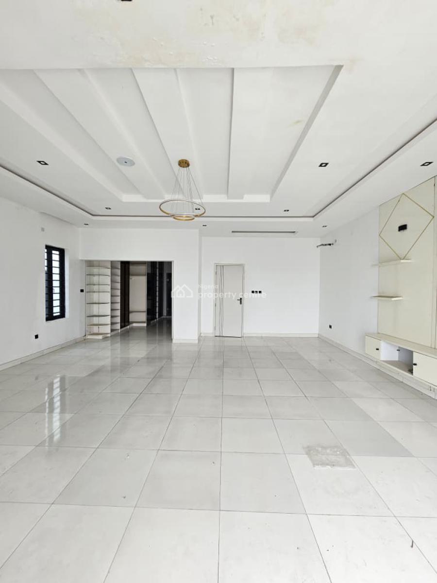 Spacious 5 Beds Fully Detached Duplex with Bq, Cinema, & Pool, Located at Chevron Estate, Lekki, Lagos, Detached Duplex for Sale
