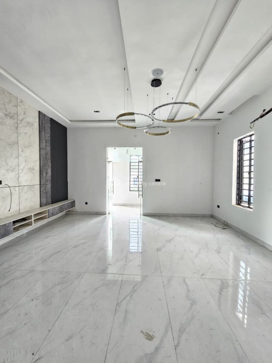 Spacious 5 Beds Fully Detached Duplex with Bq, Cinema, & Pool, Located at Chevron Estate, Lekki, Lagos, Detached Duplex for Sale