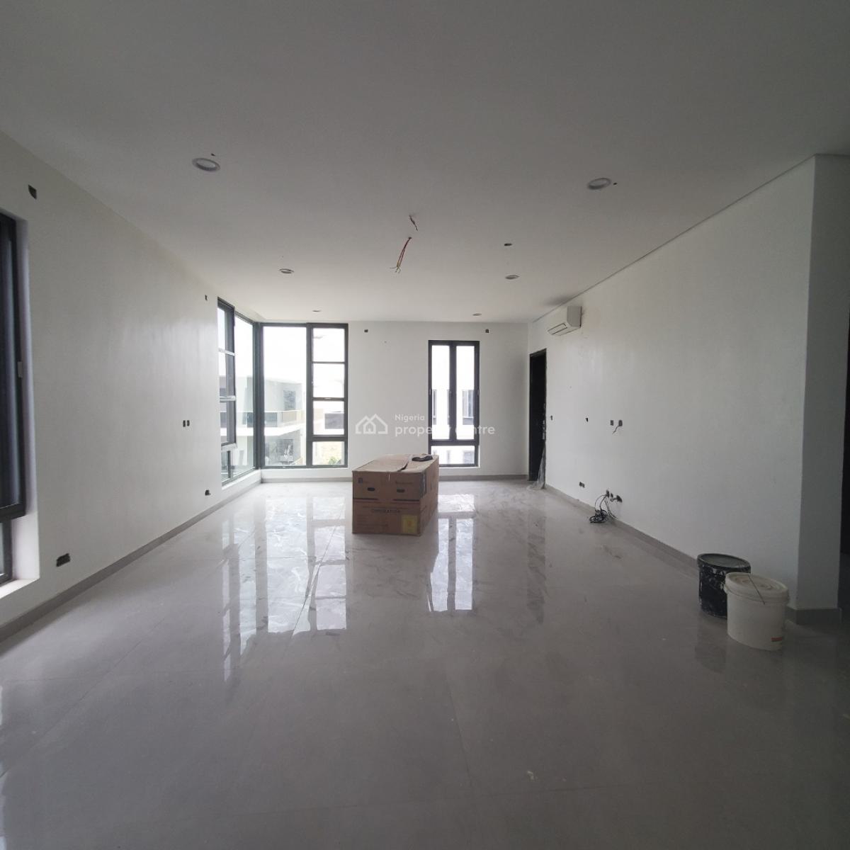 Magnificent 6 Bedroom Terrace Duplex Within a Secured Environment, Has a Pool,gym,study Located in a Prime Location, Ikoyi, Lagos, House for Sale