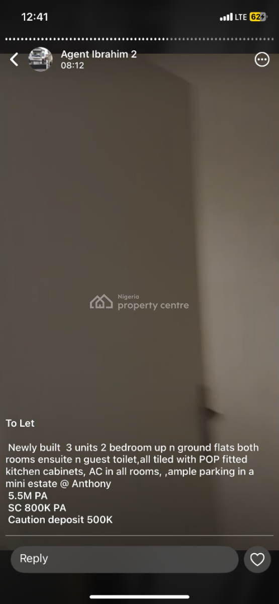 Looking for Comfort, Class & Convenience in The Heart of Lagos? Check, Anthony Maryland, Lagos, Anthony, Maryland, Lagos, Flat / Apartment for Rent