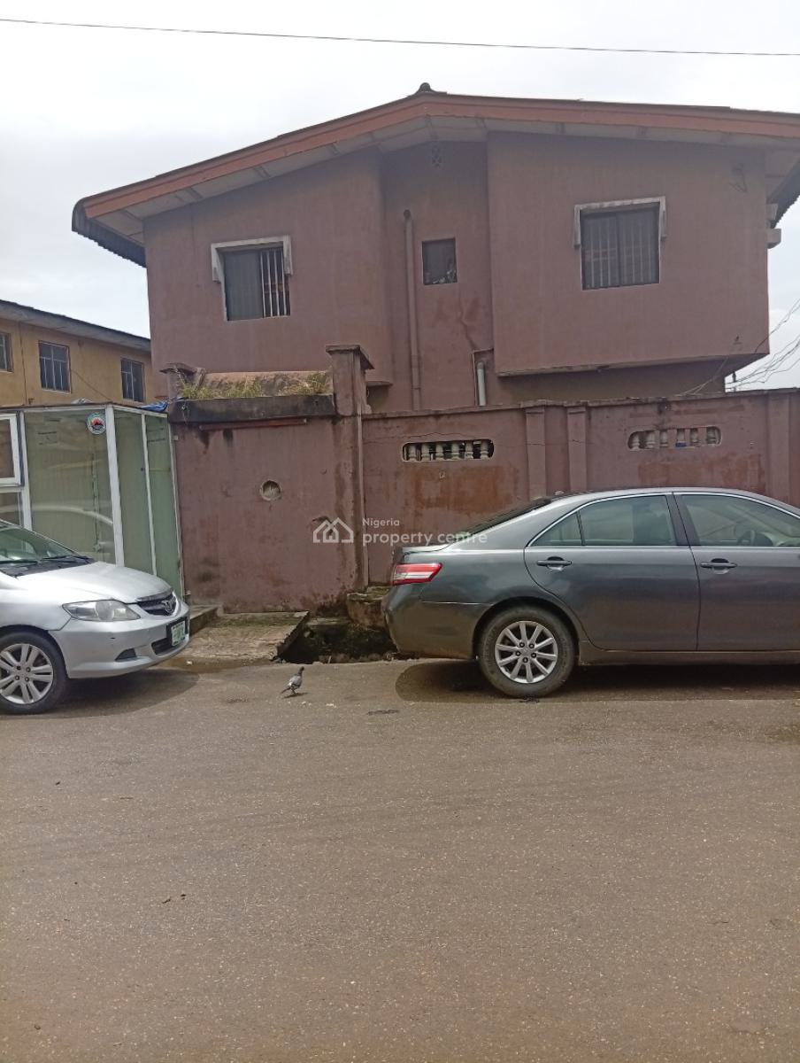 Block of 4 Flats of 3 Bedrooms Each with Rooms Ensuite, Bariga -new Garage Road, Bariga, Shomolu, Lagos, Block of Flats for Sale