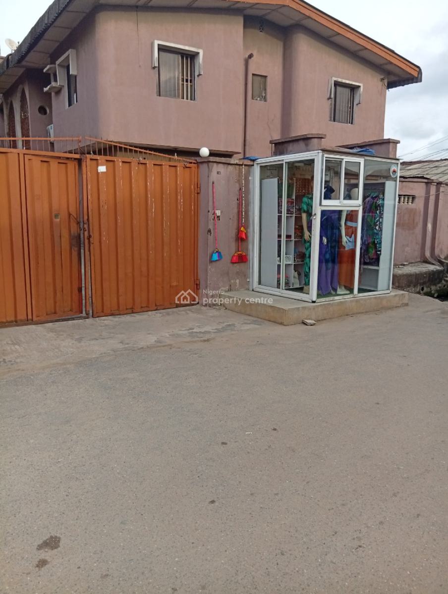 Block of 4 Flats of 3 Bedrooms Each with Rooms Ensuite, Bariga -new Garage Road, Bariga, Shomolu, Lagos, Block of Flats for Sale