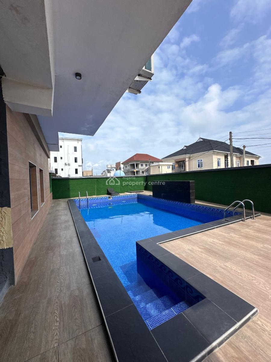 2 Bedroom Apartment with a Gym and Swimming Pool, Illasan, Lekki, Lagos, Flat / Apartment for Rent
