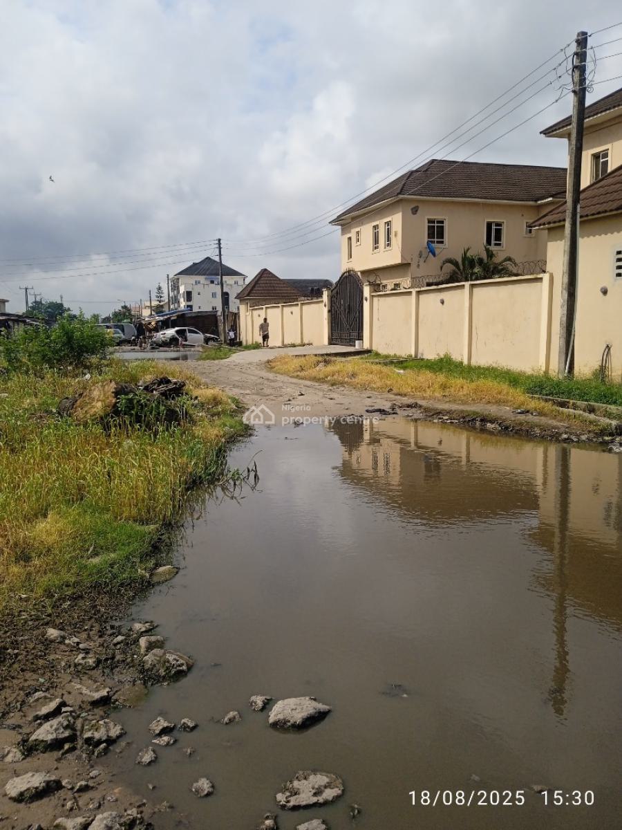 2 Plots at Mobile Road Ajah, Mobil Road Just Few Plot Away From Mobile Road, Ilaje, Ajah, Lagos, Residential Land for Sale
