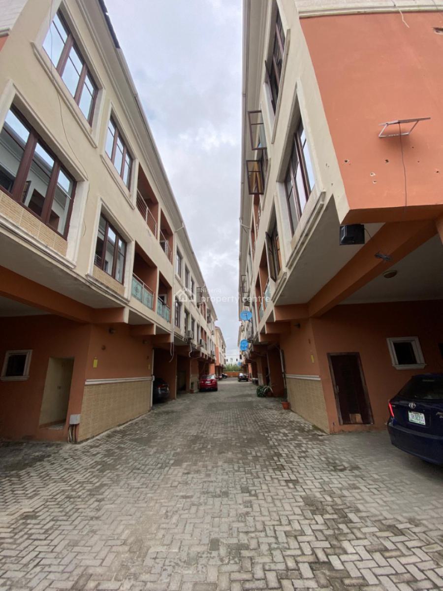 4 Bedroom Terrace Duplex with Bq, Ikate, Lekki, Lagos, Terraced Duplex for Rent
