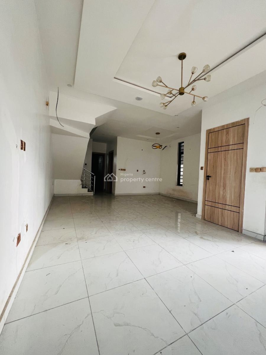 Well Built 4 Bedroom Semi Detached Duplex with Bq, Chevron Tollgate, Lekki, Lagos, Semi-detached Duplex for Rent