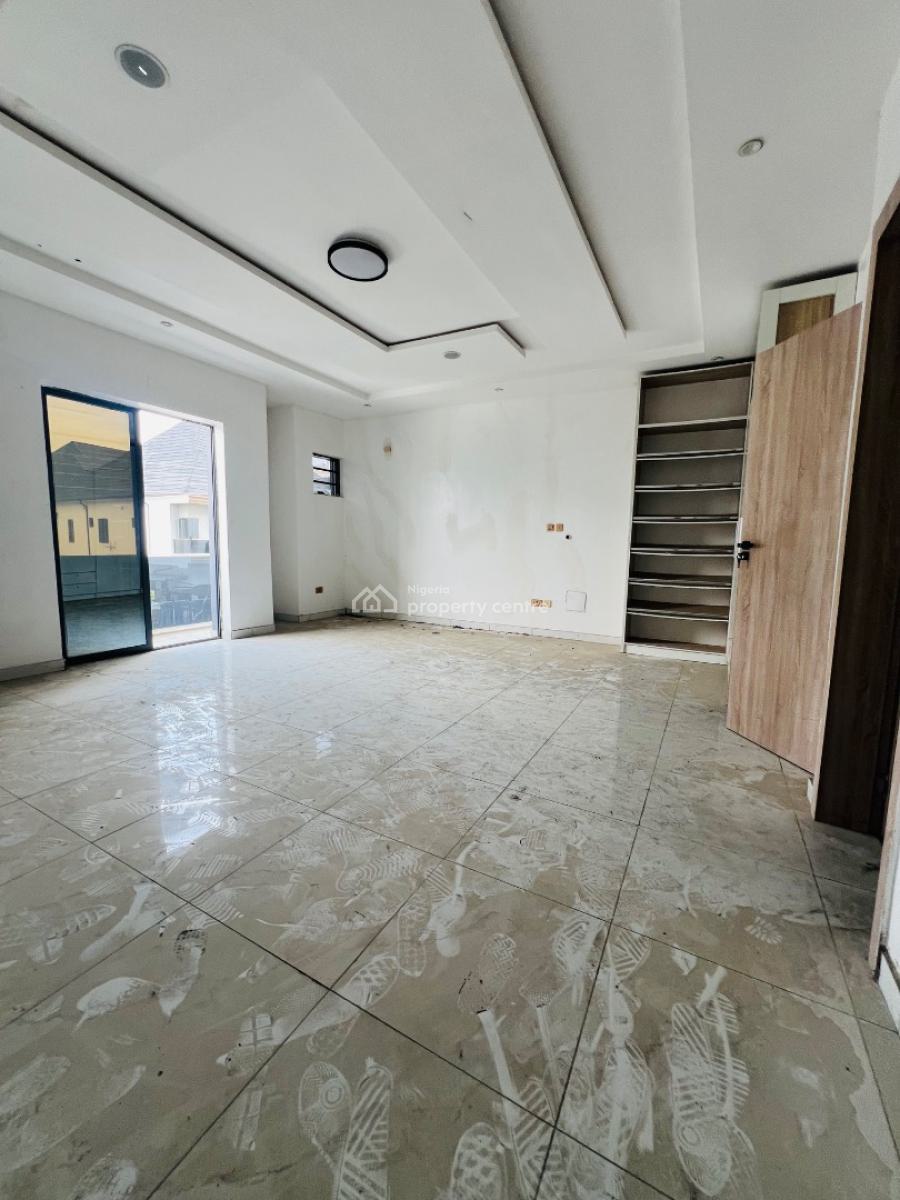 Well Built 4 Bedroom Semi Detached Duplex with Bq, Chevron Tollgate, Lekki, Lagos, Semi-detached Duplex for Rent